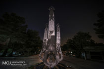 شب ششم ماه محرم در کنار مزار شهدا