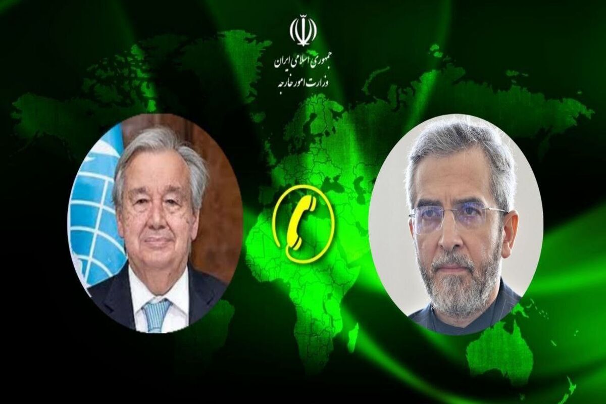 سرپرست وزارت خارجه و دبیرکل سازمان ملل