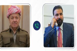 گفت‌وگوی تلفنی بارزانی و الزیدی با محور تشکیل دولت عراق