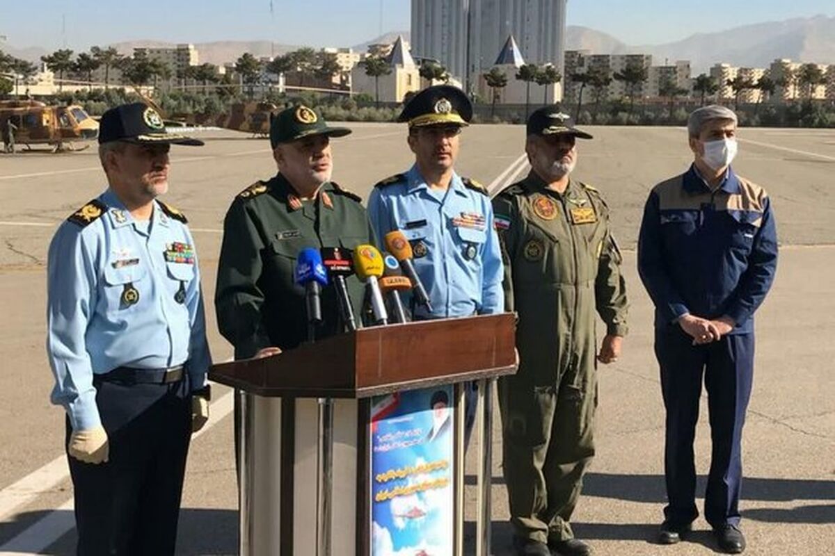 تحویل دهی ۱۰ فروند بالگرد بازآماد شده به نیروهای مسلح