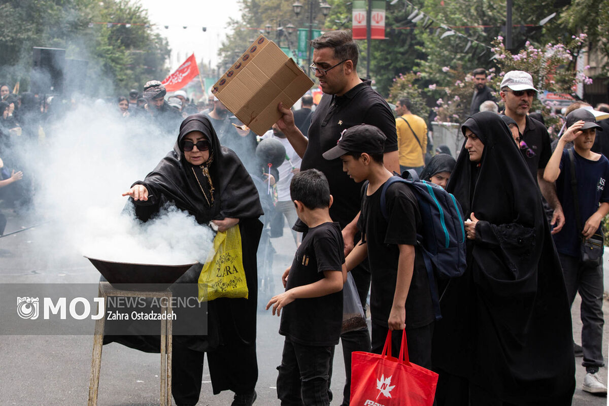 پیاده‌روی جاماندگان اربعین در تهران _ ۳