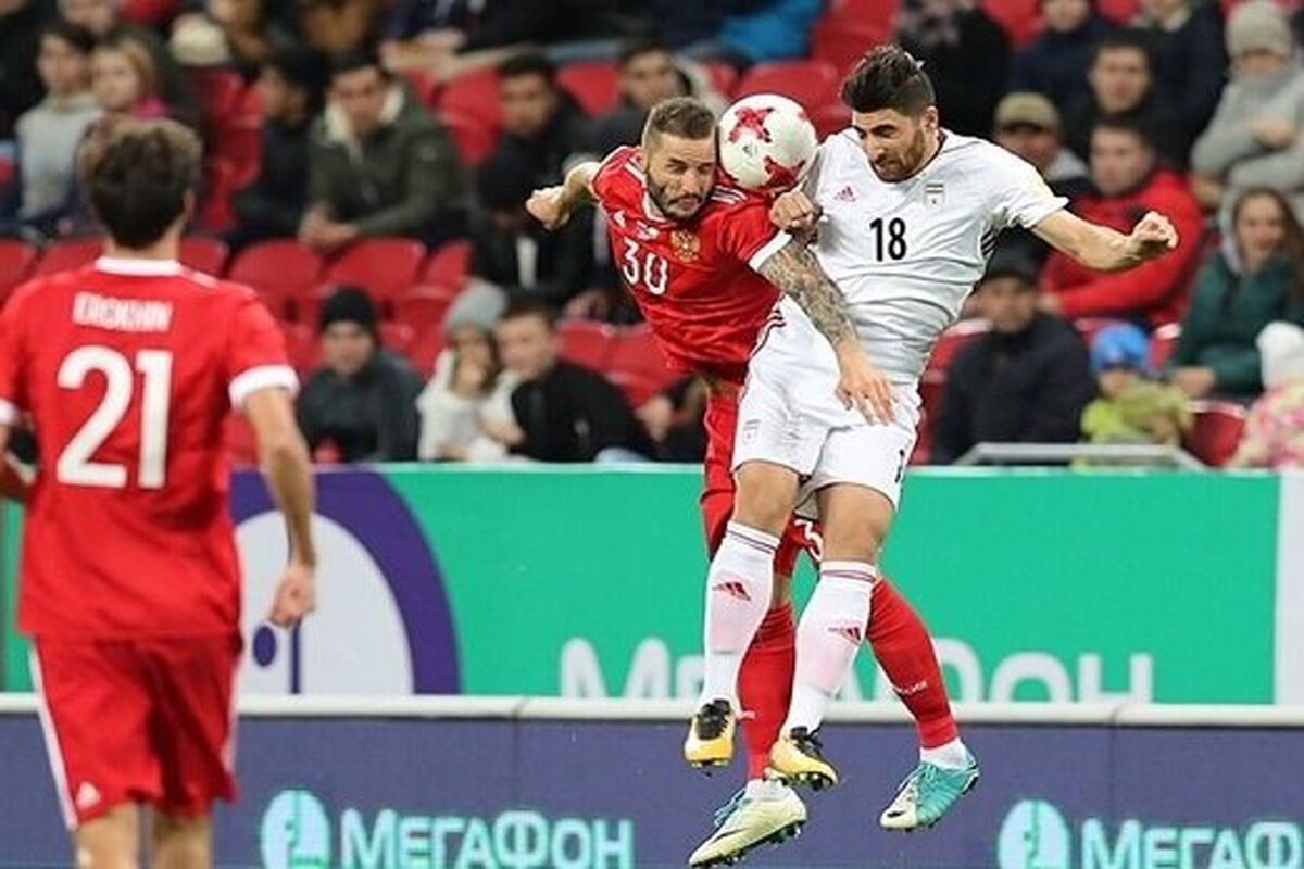 فوتبال ایران و روسیه