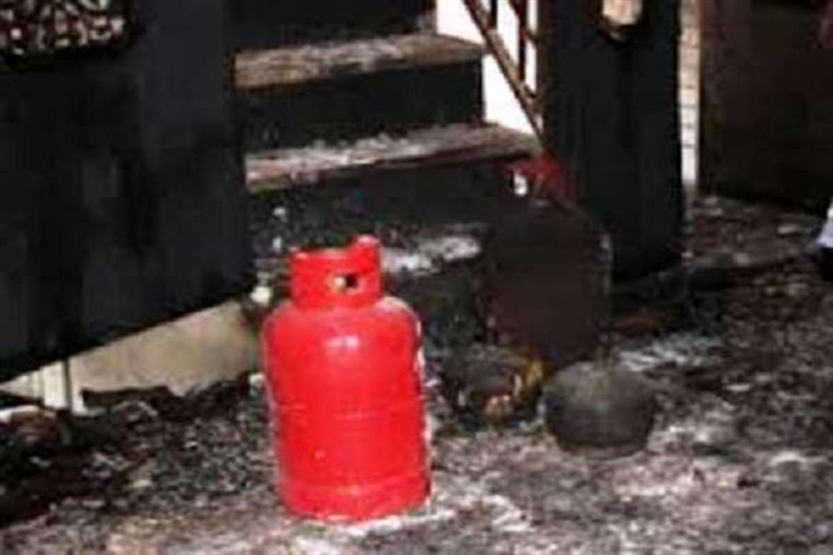 انفجار کپسول گاز