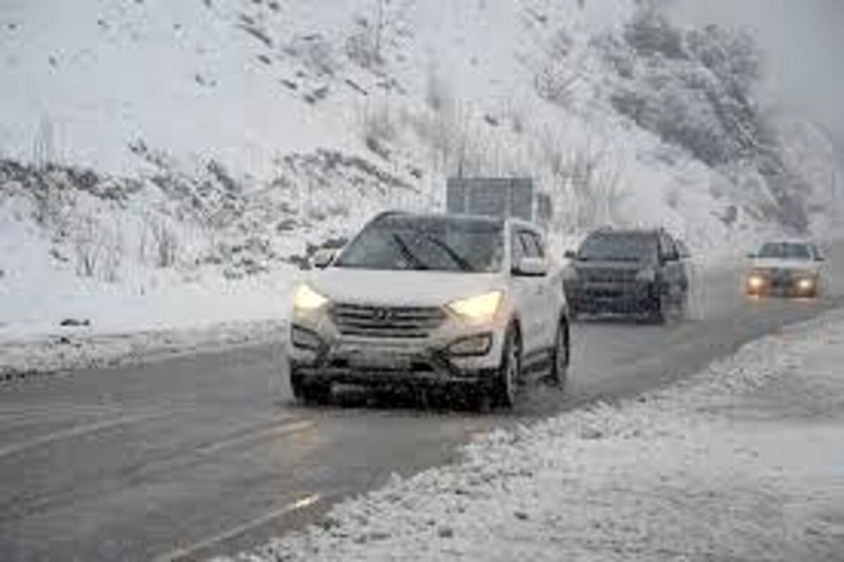 بارش برف ایذه