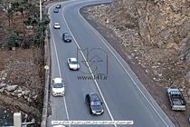 ممنوعیت تردد در مسیرهای رفت و برگشت محور چالوس و آزادراه تهران - شمال