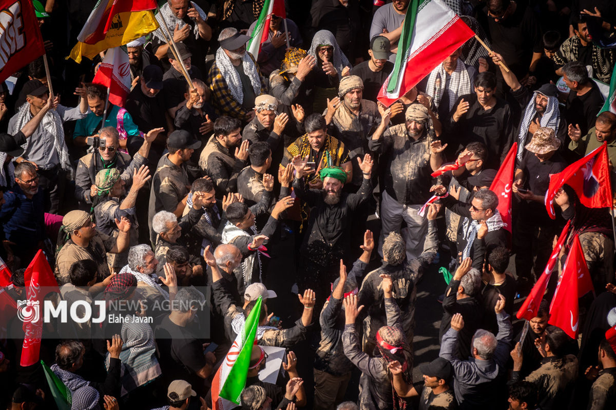 مراسم تشییع پیکر مطهر رهبر شهید انقلاب در تهران