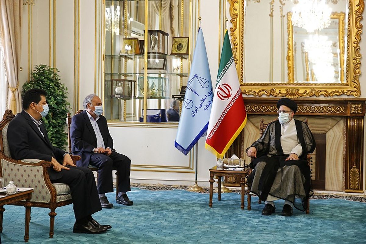 دیدار رییسی با سفیر سوریه