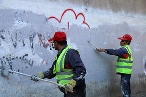 پاک‌سازی محله به محله شهر دوگنبدان به مناسبت ایام نوروز