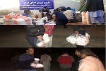 توزیع غذای گرم در مناطق سیل‌زده توسط شستا