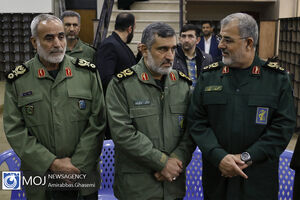 گرامیداشت شهدای مناطق عملیاتی نیروی زمینی سپاه
