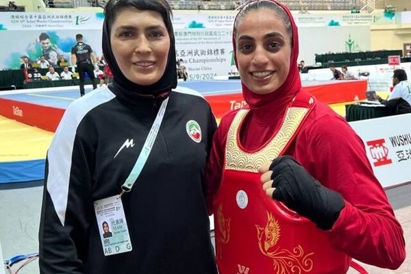 نماینده ووشوی بانوان ایران صاحب مدال طلای بازی های جهانی چین شد