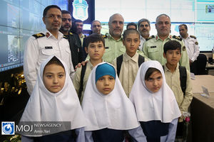 بازدید سردار رحیمی از مرکز مانیتورینگ پلیس راهور پایتخت