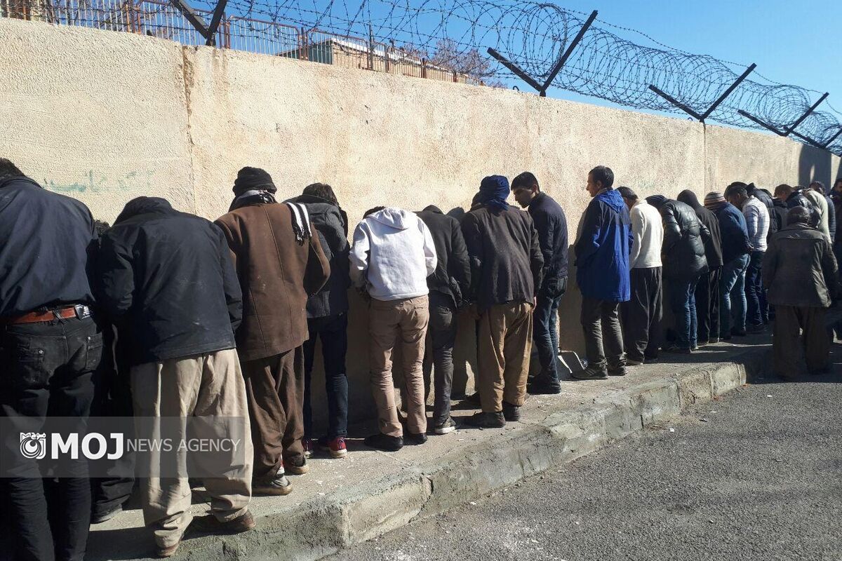 طرح جمع آوری معتادان متجاهر