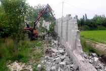 قلع و قمع دیوارکشی غیرمجاز در بابل