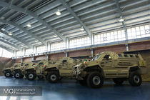 رونمایی از خودرو زرهی «طوفان»