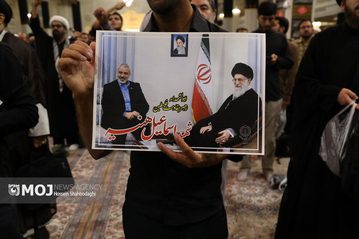 اجتماع مردم قم در محکومیت ترور شهید «اسماعیل هنیه»