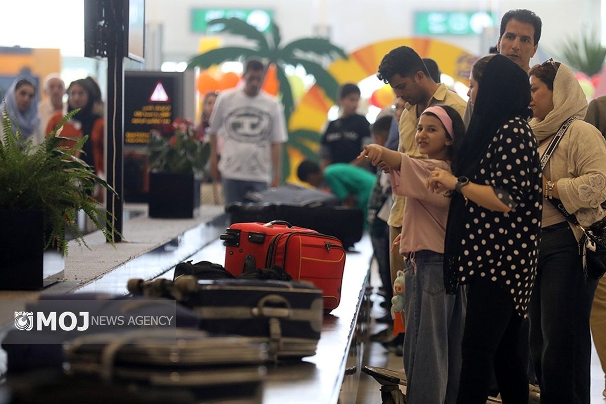 ورود مسافر به کیش