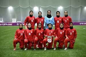 دختران ایران برابر ازبکستان در تورنمنت جوانان فوتبال کافا مساوی کردند
