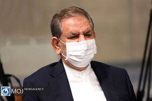 جهانگیری به صورت هوایی از طرح ۵۵۰ هزار هکتاری در خوزستان بازدید کرد