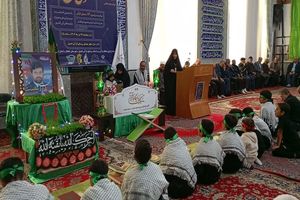 ادای دین جامعه قرآنی دارالارشاد برای شهدای وطن