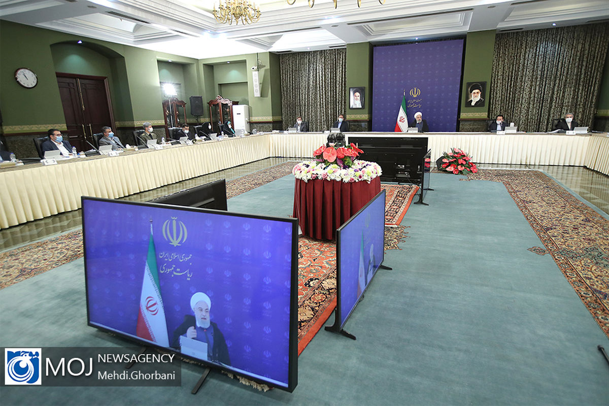 جلسه هیات دولت - ۲۷ فروردین ۱۳۹۹