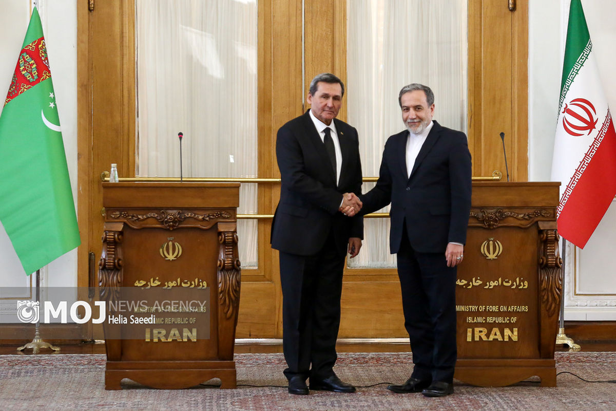 دیدار وزیر خارجه ترکمنستان با وزیر خارجه ایران