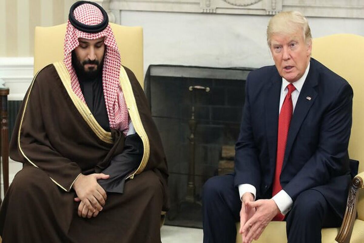 ترامپ و محمد بن سلمان