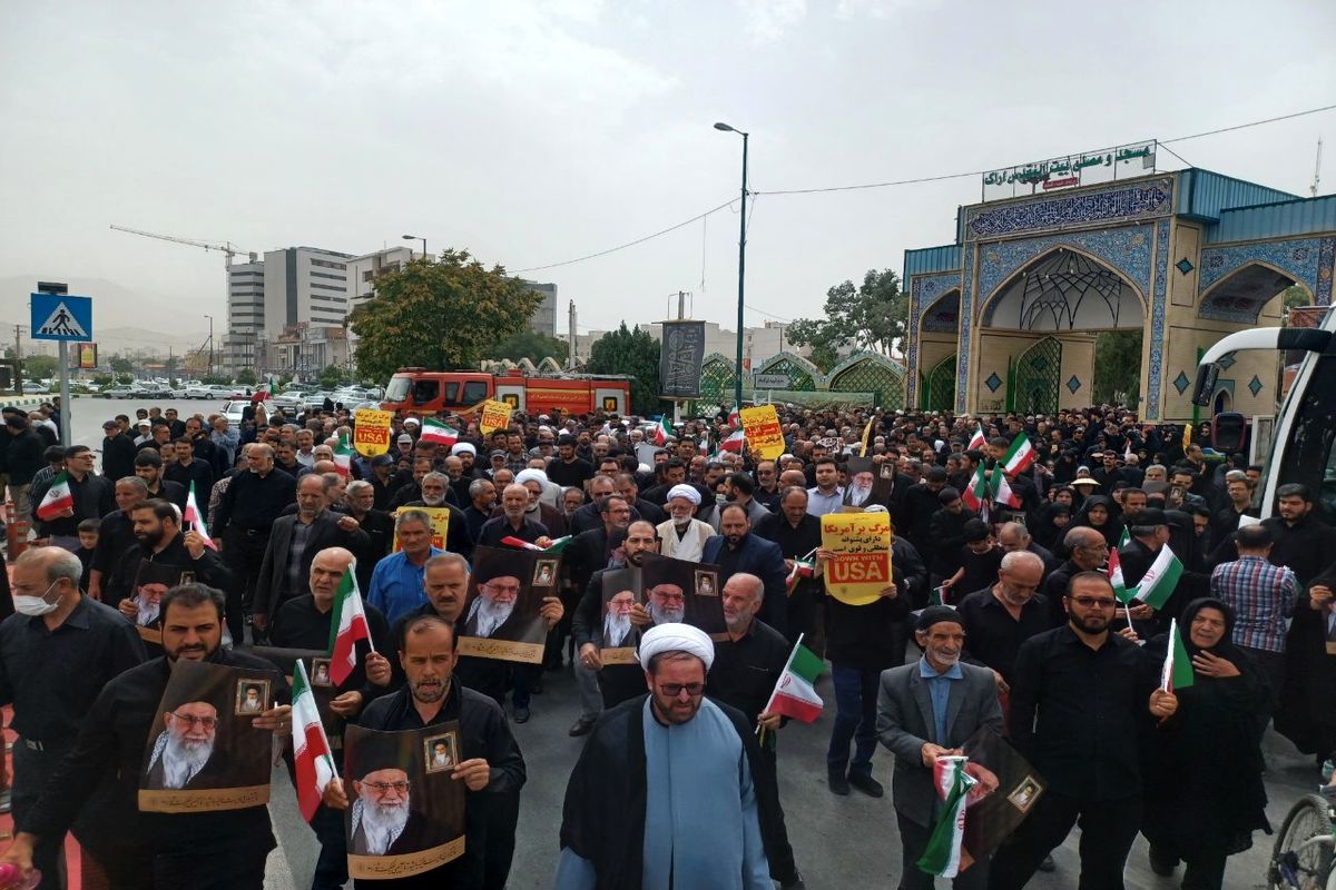 عکس خبر راهپیمایی