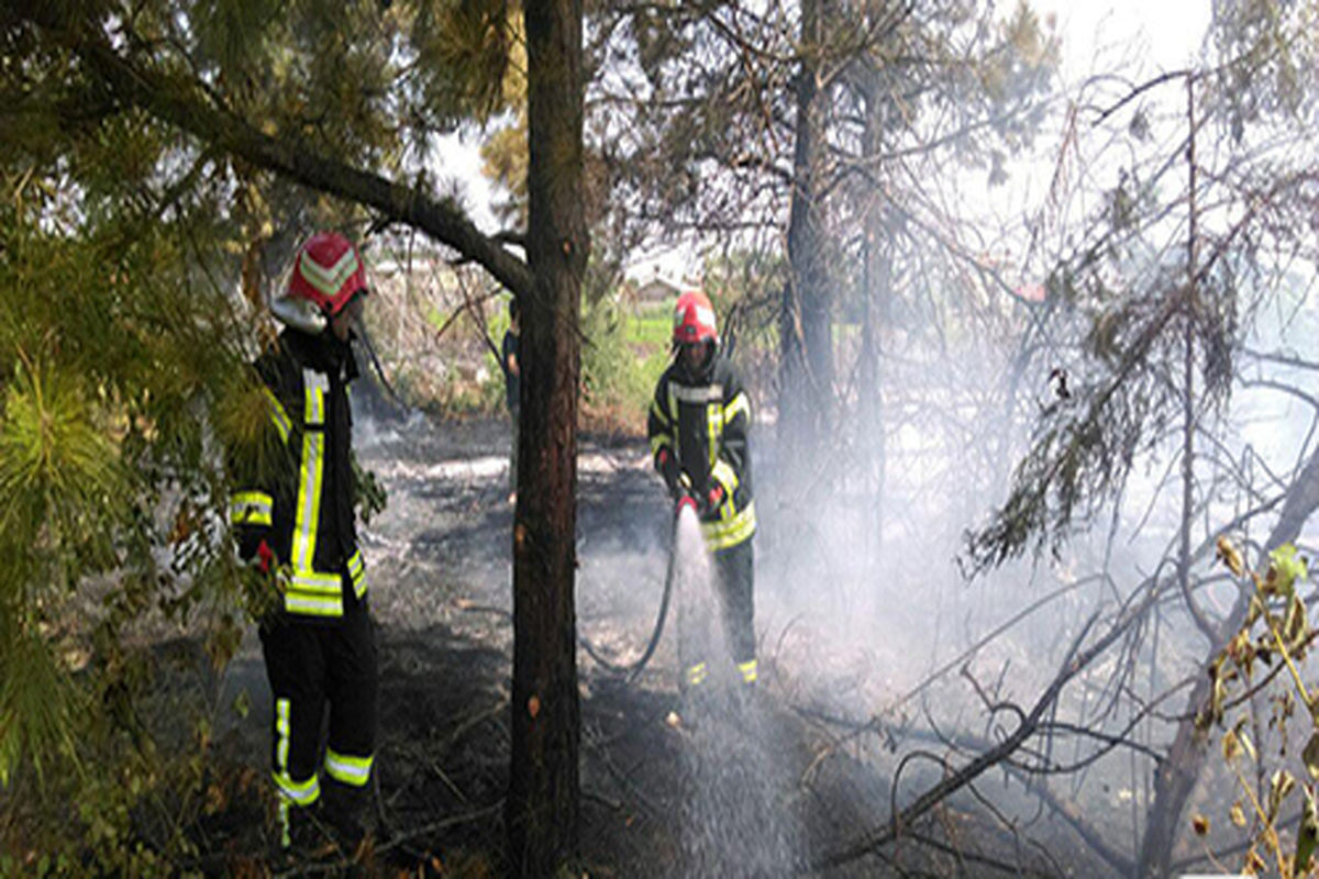 اطفای آتش سوزی رشت