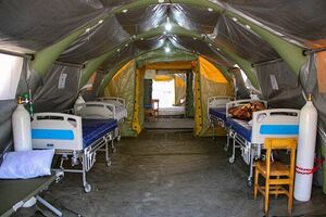 برپایی بیمارستان صحرایی تخصصی و فوق تخصصی جهادی شهدای سلامت فارس