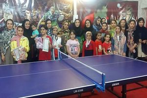 معرفی برترین های رقابت های تنیس روی میز در شهرضا 