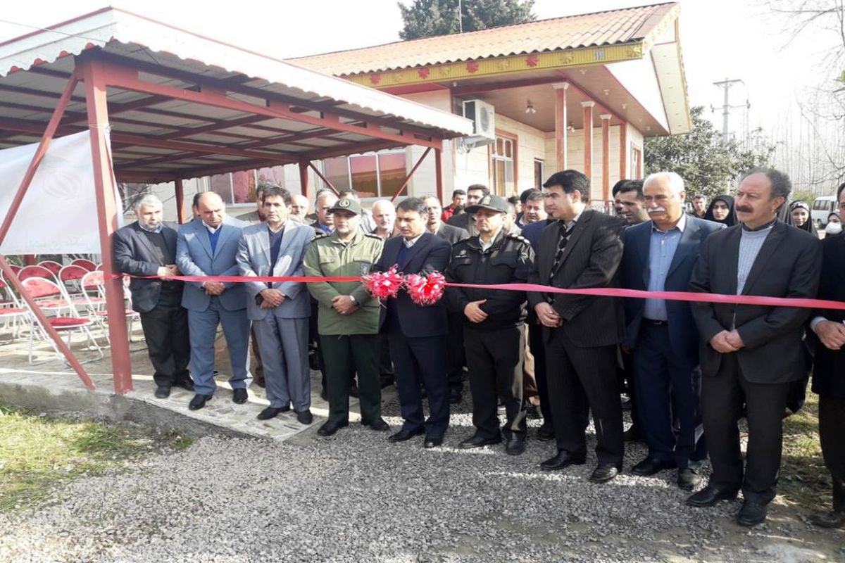 افتتاح پروژه استخر پرورش ماهی صومعه سرا