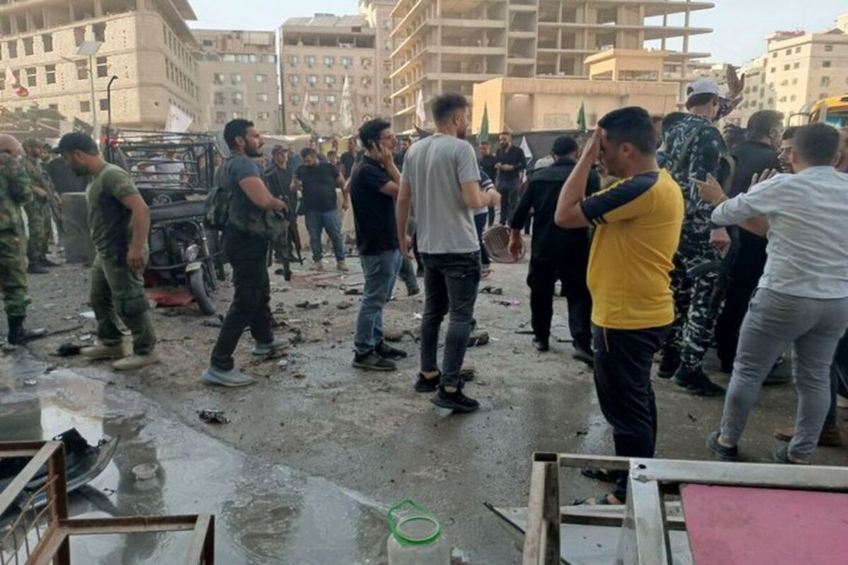 انفجار دمشق