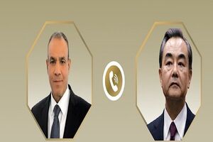 وزیران خارجه چین و مصر رایزنی کردند