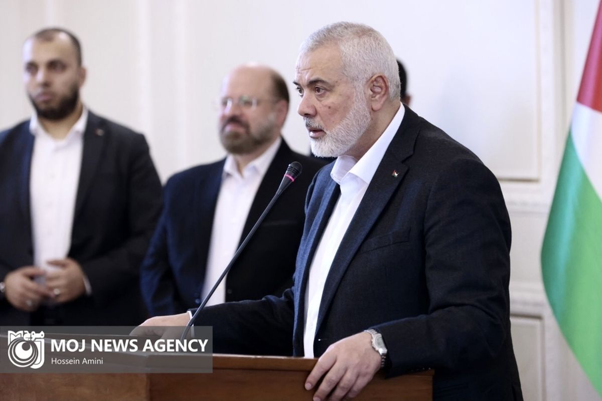 دیدار اسماعیل هنیه با وزیر امور خارجه