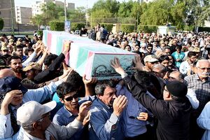 پیکر دو شهید گمنام به خاک سپرده شد