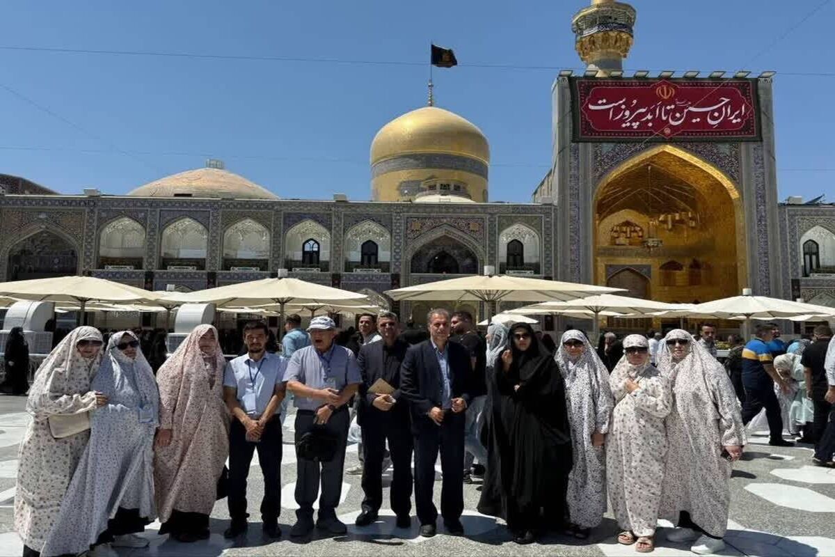 زائران غیرایرانی حرم رضوی