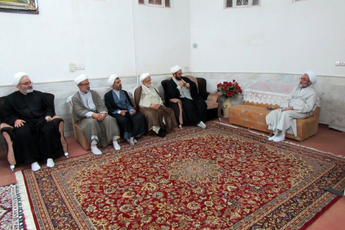 آیت الله فلاحتی +در دیدار با مجمع نمایندگان طلاب