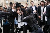 درگیری شدید حریدی‌ها با پلیس رژیم صهیونیستی در قدس