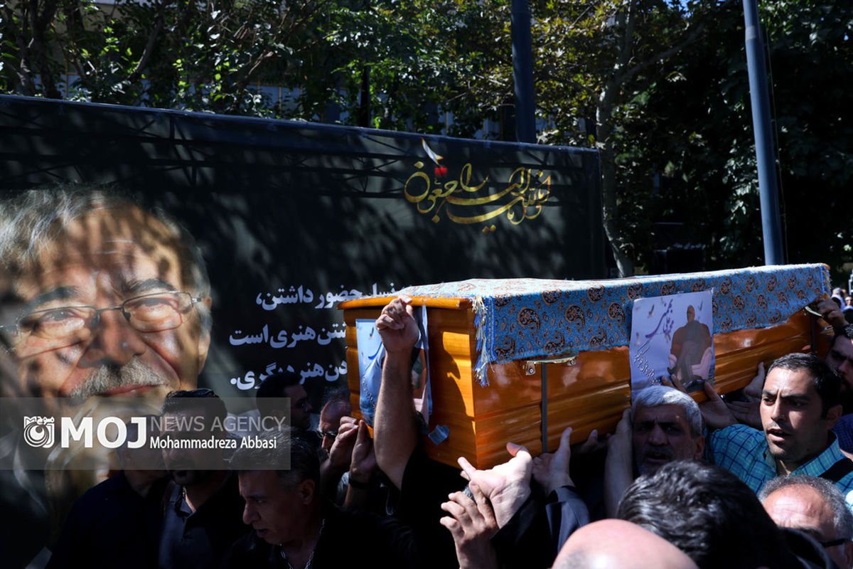 مراسم تشییع پیکر زنده یاد «محمد علی بهمنی»