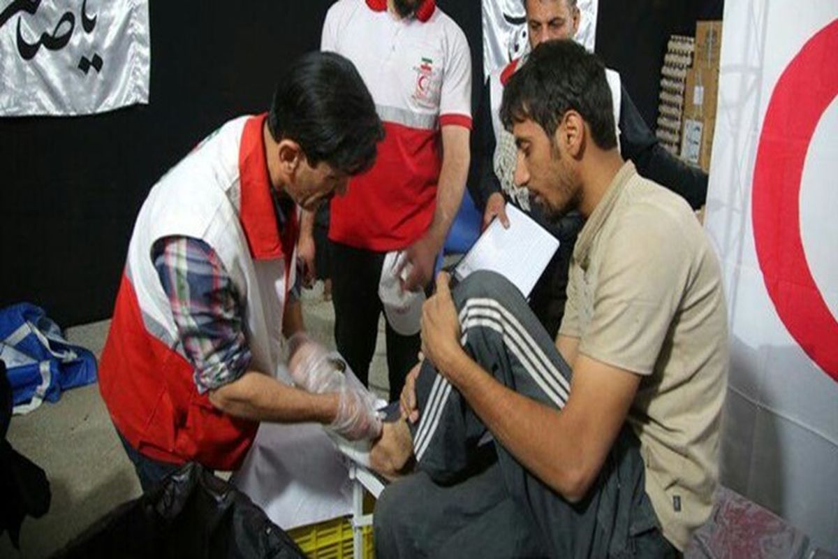 تامین سلامت زائران در پیاده روی اربعین حسینی