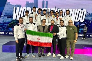 تیم ملی تکواندوی مردان ایران پس از ۸ سال نایب‌قهرمان جهان شد