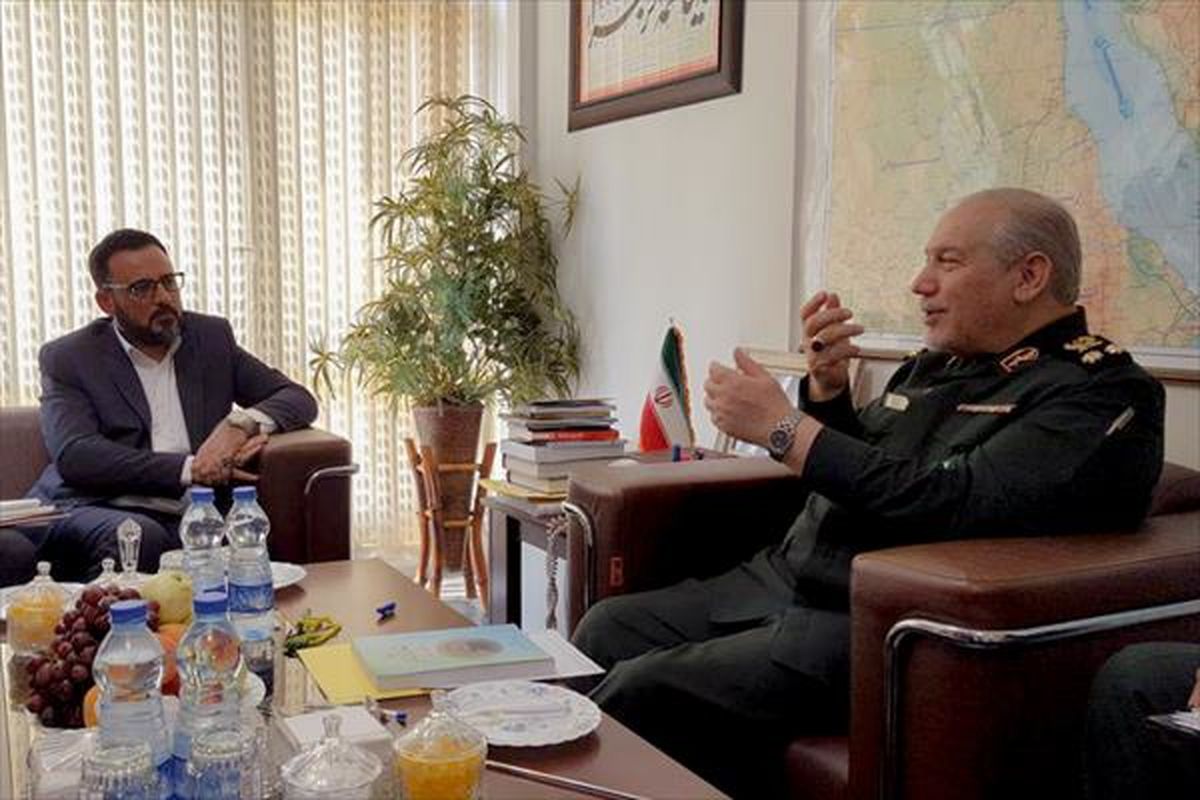 دیدار سرلشکر صفوی با سخنگوی نُجَباء
