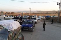 وضعیت ترافیکی مناطق زلزله زده/تردد خودروهای فاقد مجوز در محورهای کرمانشاه ممنوع است