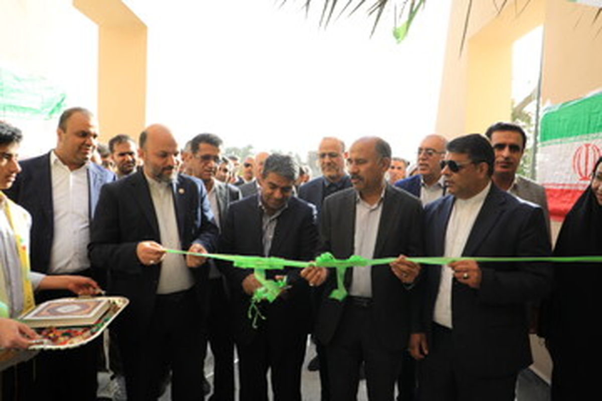 بهره برداری از مدرسه ۹ کلاسه 