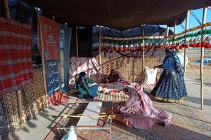 افتتاح نوروزگاه عشایری در شهرستان اقلید