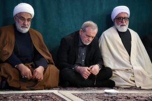 مراسم چهلم شهدای فتنه آمریکایی و صهیونیستی در حرم مطهر رضوی برگزار شد