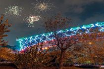 پل طبیعت امشب برای دهه فجر به رنگ پرچم ایران درمی‌آید