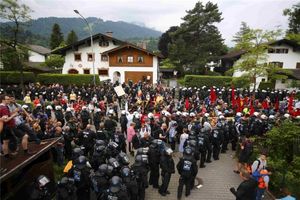 تظاهرات مردم آلمان در اعتراض به توافق ترکیه و اروپا درباره پناهجویان