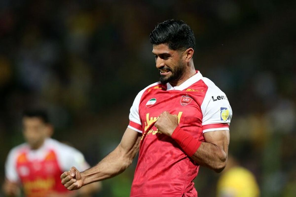 دانیال اسماعیلی‌فر بازیکن تیم پرسپولیس